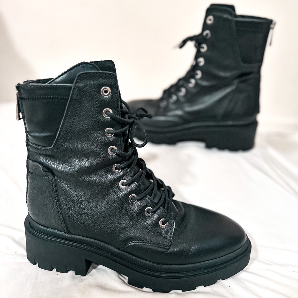 ASOS Stradivarius Platform Combat Boots